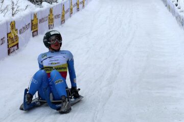 A treia etapă de Cupă Mondială la sanie, pe pista „Bucovina” din Vatra Dornei