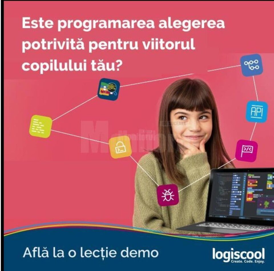 Logiscool Suceava, începe o nouă campanie de înscrieri la cursurile de programare