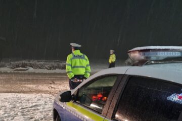 politisti in trafic