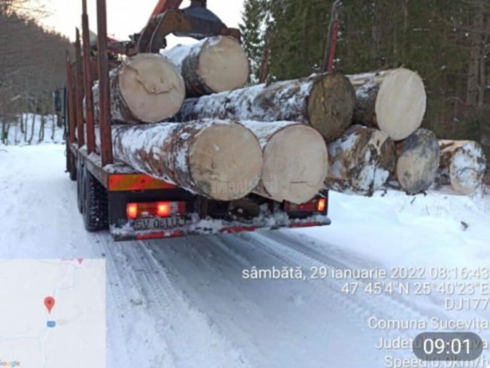 camionul indisponibilizat