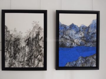 Expoziția de artă vizuală „The Moon Glows the Same” a artistului Roland Pangrati