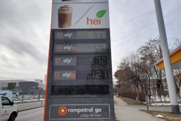 Prețurile la benzină și motorină la Rompetrol