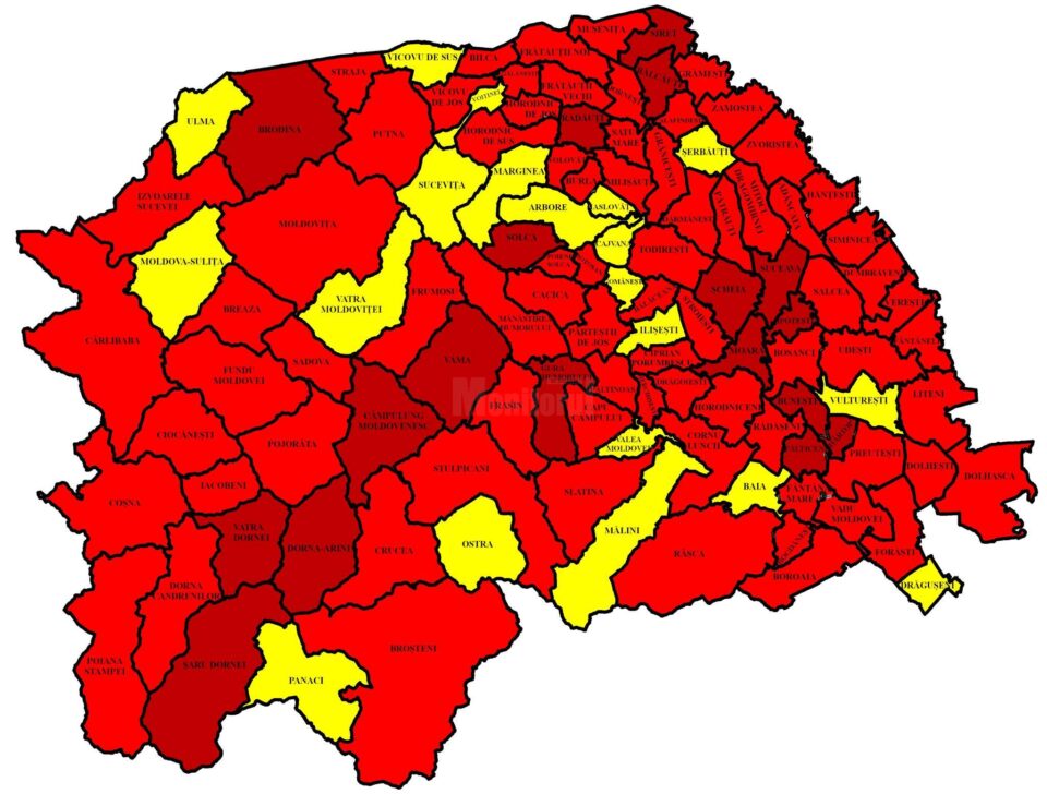 Incidența cazurilor