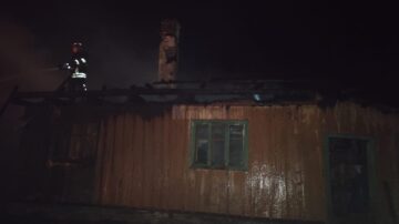 Partestii de Jos incendiu