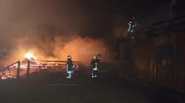Polițiștii caută imagini video pentru a afla identitatea unei persoane care a murit într-un incendiu