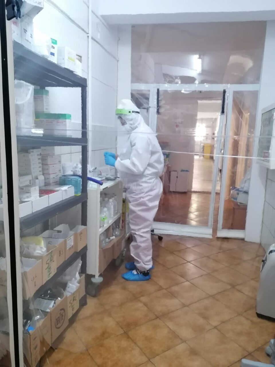 Secția Covid a Spitalului Municipal Câmpulung Moldovenesc