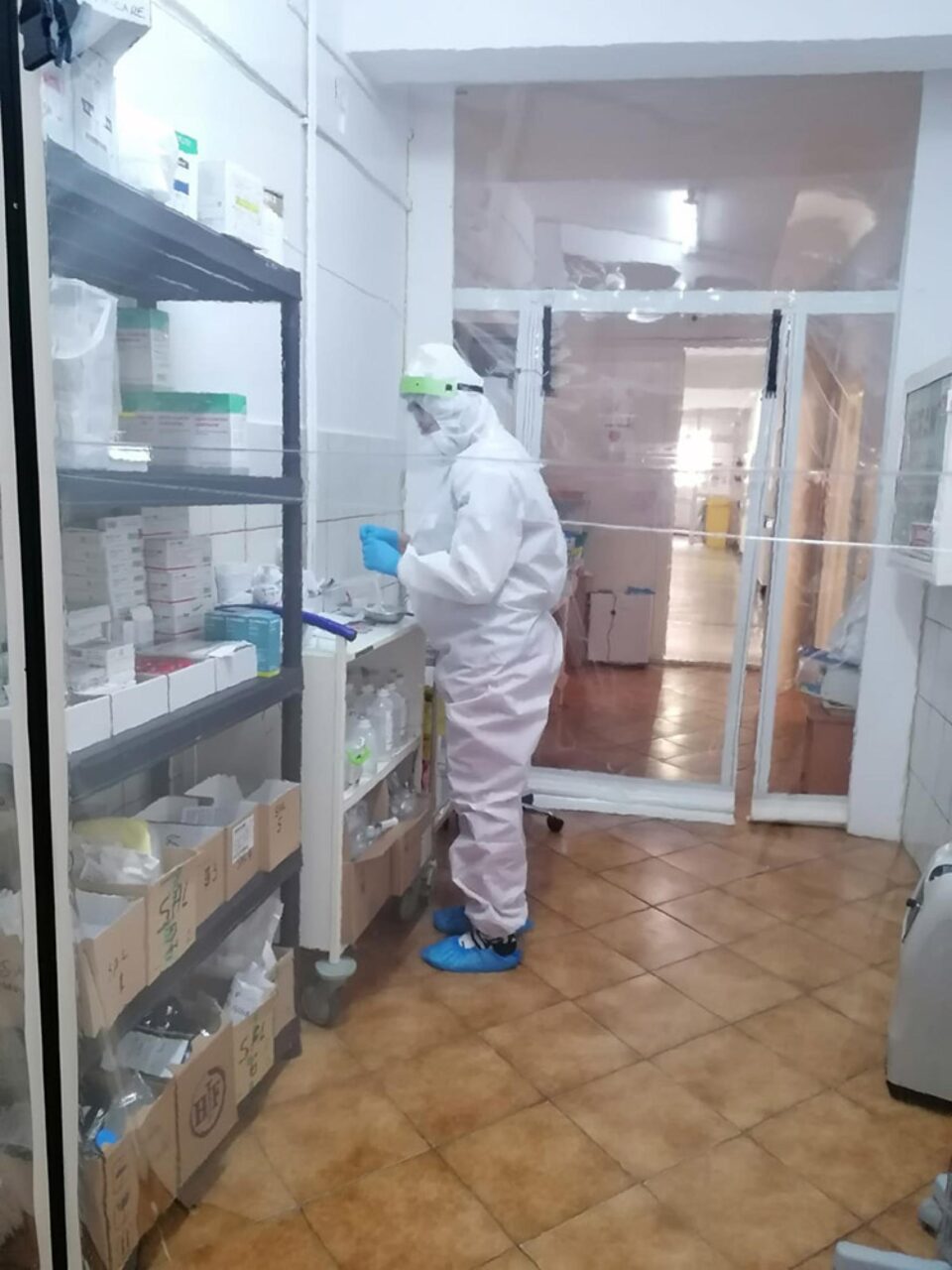 Secția Covid a Spitalului Municipal Câmpulung Moldovenesc