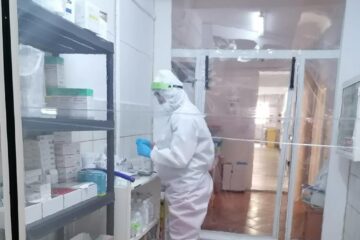 Secția Covid a Spitalului Municipal Câmpulung Moldovenesc