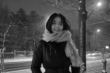 Andreea Horga, tânăra de 21 de ani din Berchișești, care și-a pierdut viața marți la amiază în accidentul de la Liteni - Moara