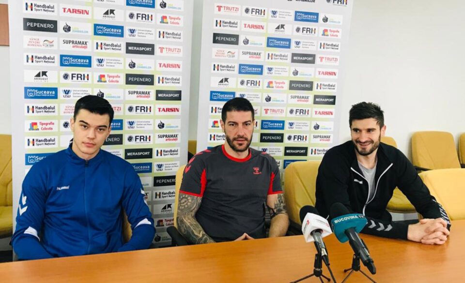 Cătălin Zaritchi, Bogdan Șoldanescu și Ștefan Grigoraș sunt încrezători înaintea meciului cu CSM București Cătălin Zaritchi, Bogdan Șoldanescu și Ștefan Grigoraș sunt încrezători înaintea meciului cu CSM București
