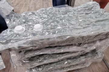 Canabis confiscat în urma urmăririi în trafic