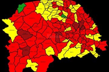Harta incidentei Covid in judetul Suceava