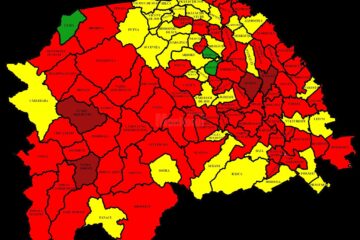 Harta incidentei Covid in judetul Suceava