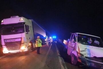 Accidentul a fost provocat de șoferul autoutilitarei