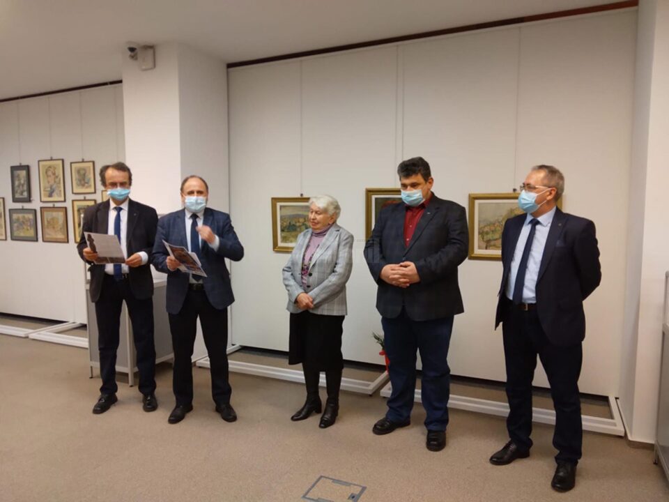 Expoziția omagială a artistului Dimitrie Loghin, vernisată la Suceava