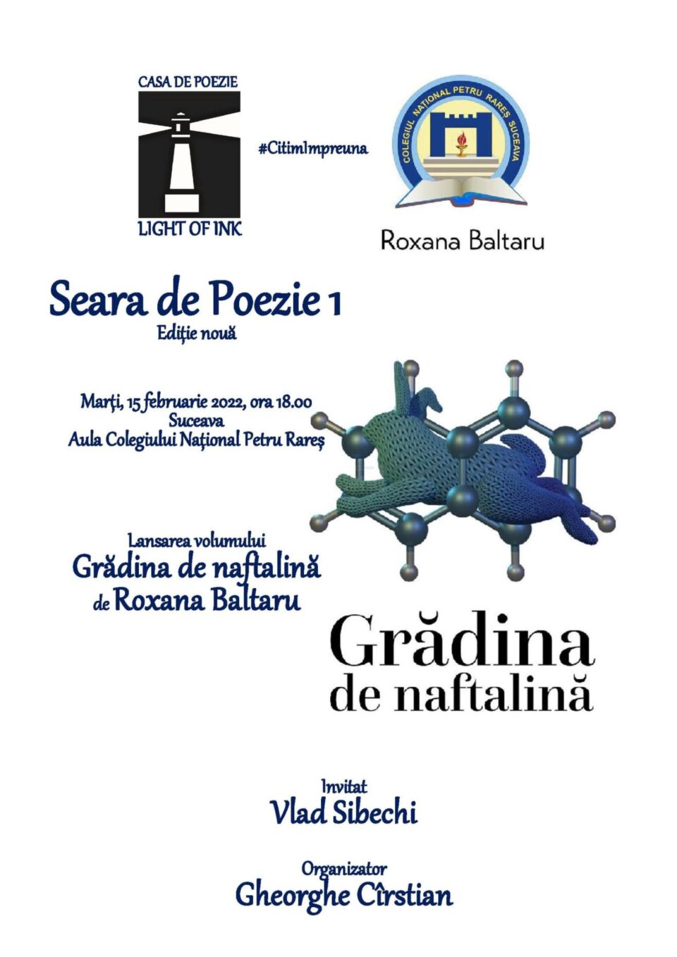 Seară de poezie și lansare de carte, astăzi, în aula Colegiului Național „Petru Rareș” Suceava Seară de poezie și lansare de carte, astăzi, în aula Colegiului Național „Petru Rareș” Suceava
