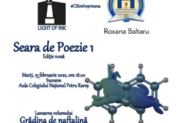 Seară de poezie și lansare de carte, astăzi, în aula Colegiului Național „Petru Rareș” Suceava