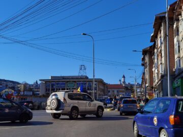 „Convoiul libertății” a trecut prin Suceava, într-un tur național contra restricțiilor