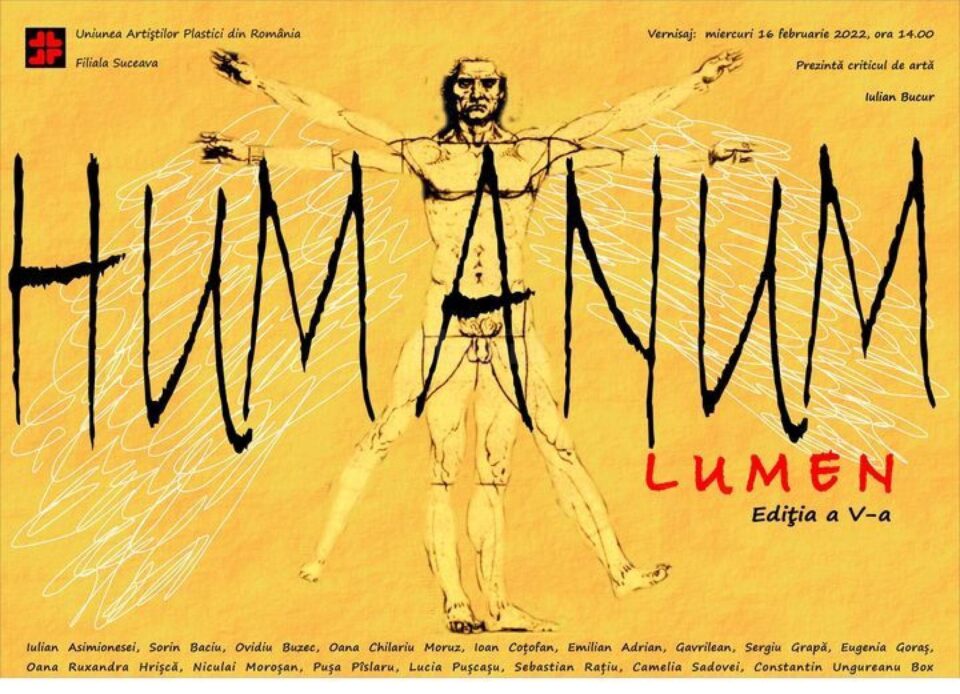 Expoziția „Humanum Lumen”, ediția a V-a, la Galeria de Artă „Ion Irimescu” Suceava