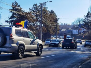 „Convoiul libertății” a trecut prin Suceava, într-un tur național contra restricțiilor