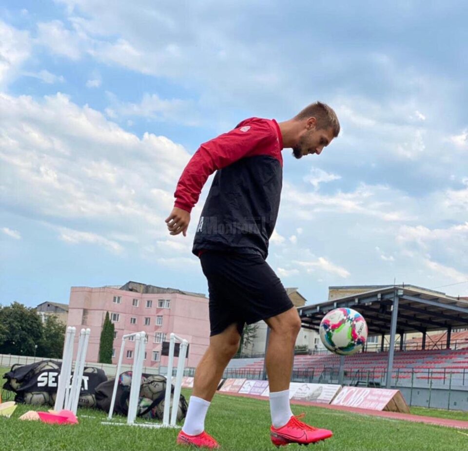 Robert Ciobanu a marcat unicul gol al amicalului Bucovina - Somuz