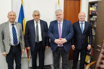 Conducerile celor două universități, USV și USM, la Suceava