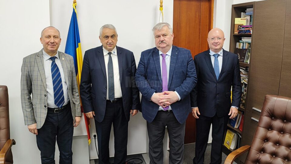 Conducerile celor două universități, USV și USM, la Suceava