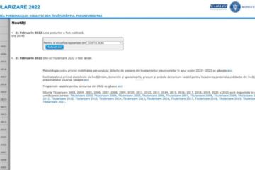 Ministerul Educației a lansat site-ul „Titularizare 2022” Foto edupedu.ro