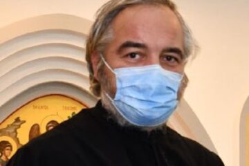 Colonelul preot Radu Șerban Nicolau, de la Inspectoratul Județean de Jandarmi