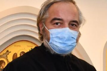 Colonelul preot Radu Șerban Nicolau, de la Inspectoratul Județean de Jandarmi