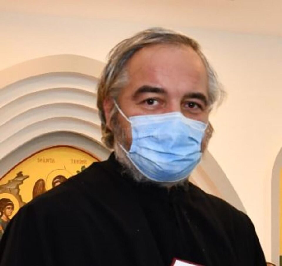 Colonelul preot Radu Șerban Nicolau, de la Inspectoratul Județean de Jandarmi