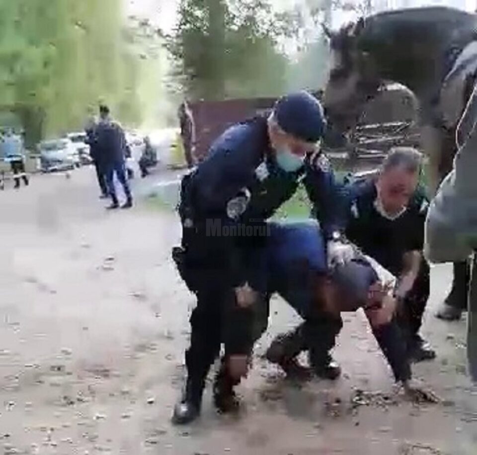 Jandarmii au fost nevoiți sa intervină în forță