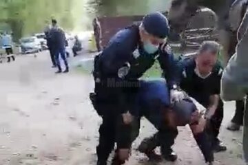 Jandarmii au fost nevoiți sa intervină în forță