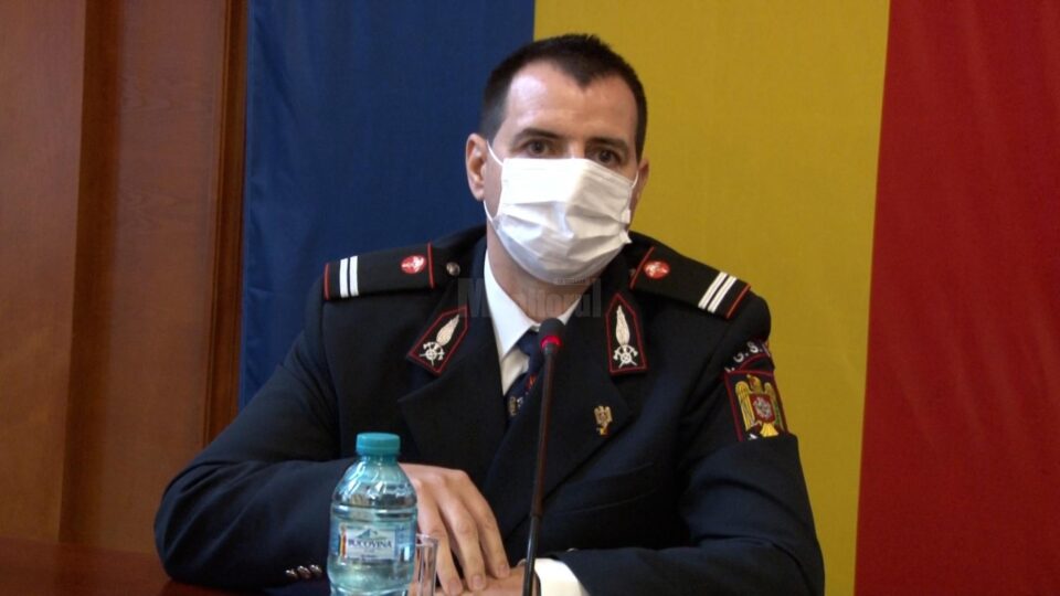 Purtătorul de cuvânt al ISU Suceava, cpt. Alin Găleată