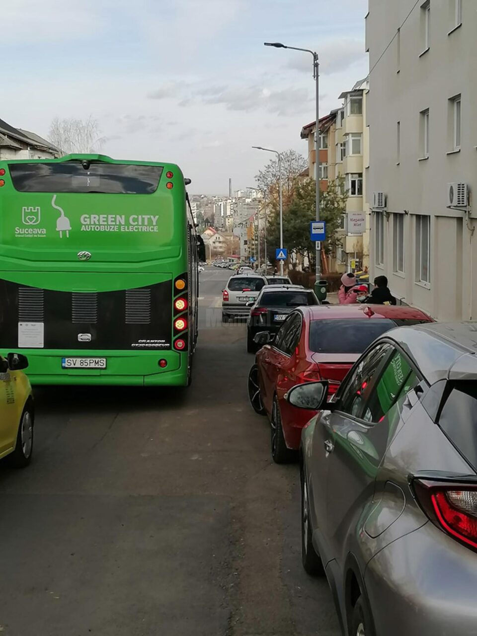 Noua stație TPL este amenajată pe bulevardul Gavril Tudoraș, pe sensul de coborâre înspre Școala Nr. 9 „Ion Creangă”