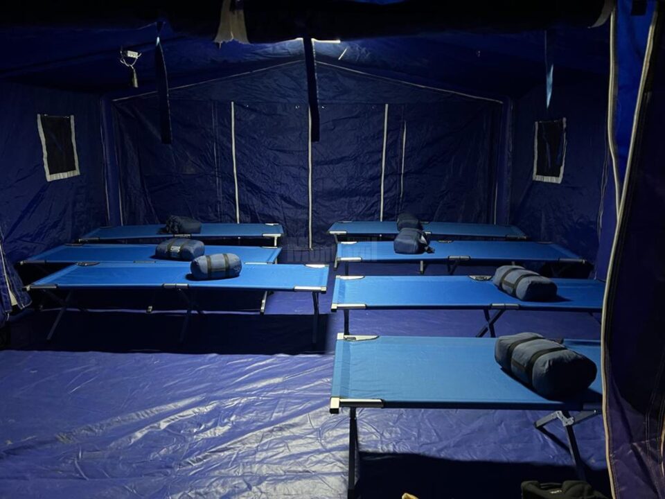 Flutur anunță finalizarea amplasării taberei mobile de refugiați de la Siret