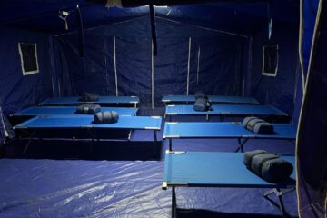 Flutur anunță finalizarea amplasării taberei mobile de refugiați de la Siret