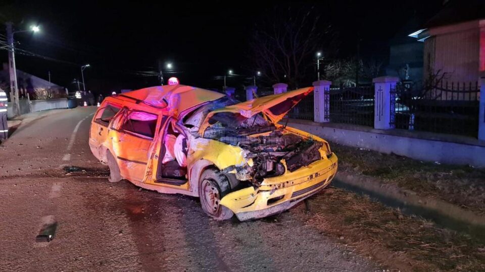 Accidentul s-a petrecut pe un drum din comuna Moara