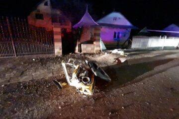 Accidentul s-a petrecut pe un drum din comuna Moara