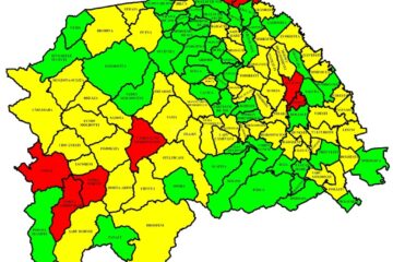 În județul Suceava încep să dispară localitățile aflate în scenariul roșu
