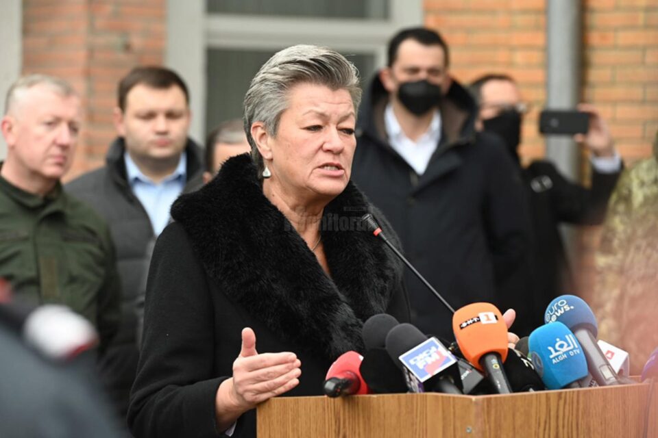 Comisarul european Ylva Johansson Foto Artistul