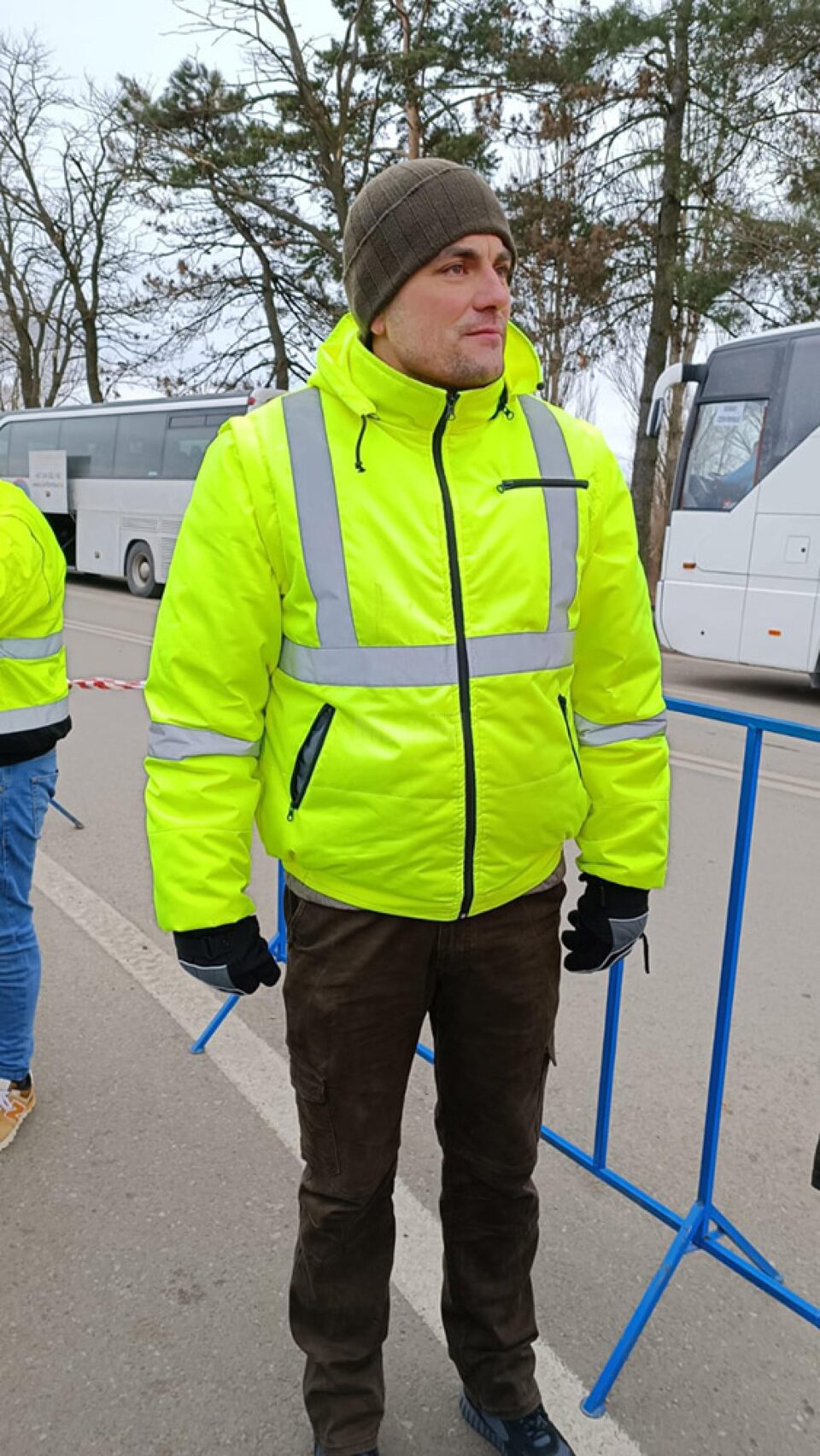 Andrei Orășanu, voluntar în Vama Siret
