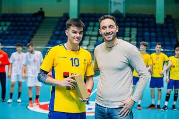 Cătălin Zarițchi a fost desemnat cel mai bun jucător de pe teren în disputele cu Turcia și Grecia