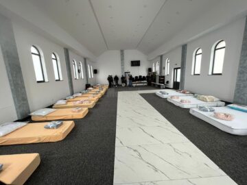 Casă de rugăciune, adăpost pentru 34 de copii refugiați