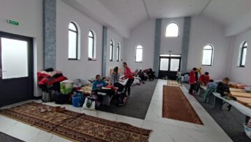Casă de rugăciune, adăpost pentru 34 de copii refugiați