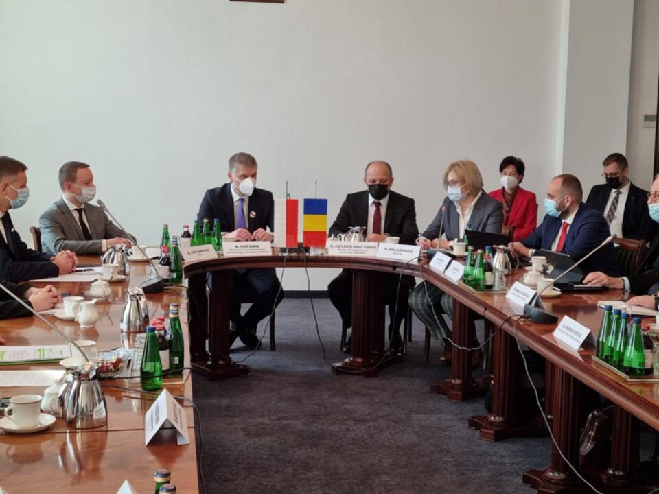 Ministrul Constantin Daniel Cadariu s-a întâlnit cu omologul său din Polonia