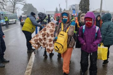 Refugiati din Ucraina, in PTF Siret