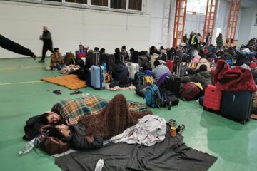 Cei mai mulți erau în sala de sport de la Milișăuți, 363 de studenți din India, care învățau la universități din Ucraina