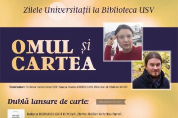 Dublă lansare de carte la Biblioteca Universității, în cadrul Zilelor USV