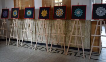 Expoziție de artă decorativă cu lucrări ale artistului plastic Radu Bercea
